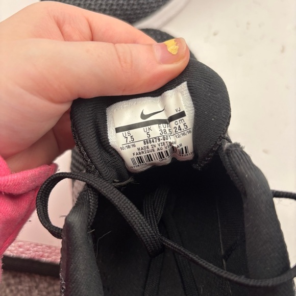 Nike Flex TR 7 Black Training Shoes Size 7.5 - Picture 6 of 8